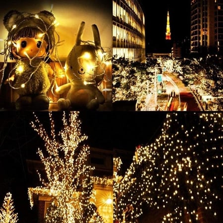 DLC - عقد لمبات زينة LED طويل 50م ماركة دي ال سيم/ 32853-DLC