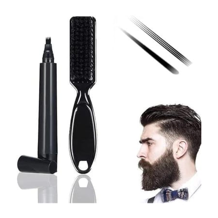 قلم لتعبئة اللحية مقاوم للماء، تغطية طويلة الامد م/MC8831