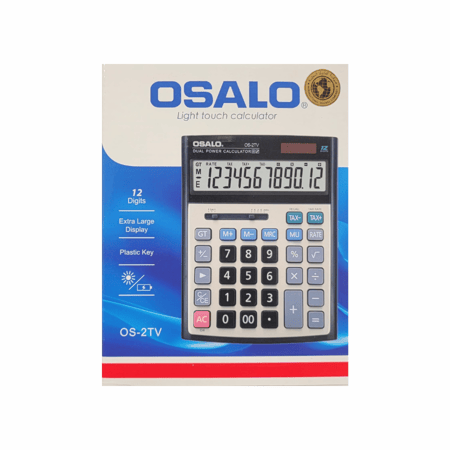 OSALO -  آلة حاسبة  مكتبية  م/OS-2TV ماركة اسلو