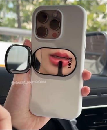 مراية  للجوال من ديور مع الكيس