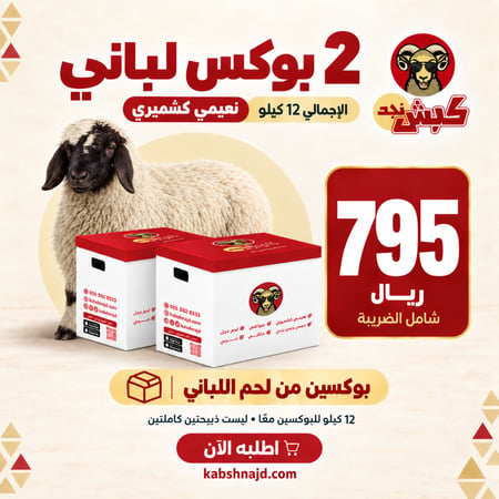 2 بوكس لباني 12 ك