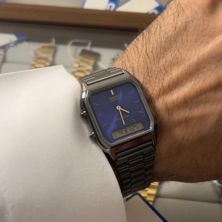 ساعة كاسيو كحلي | AQ-230A