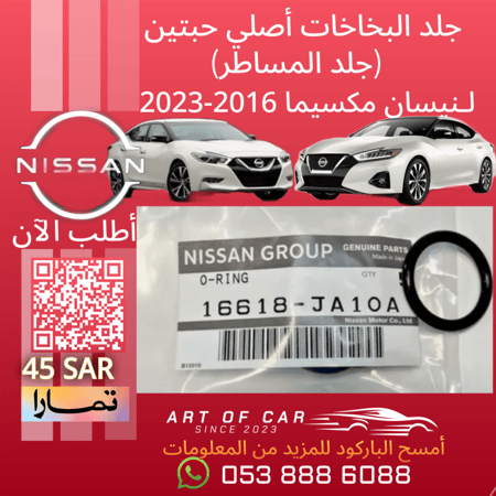 جلد البخاخات أصلي حبتين (جلد المساطر) لنيسان مكسيما 2016-2023