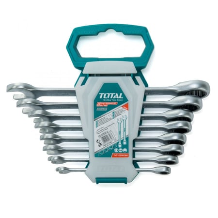 طقم مفتاح مشترك 8 قطع - توتال THT102286