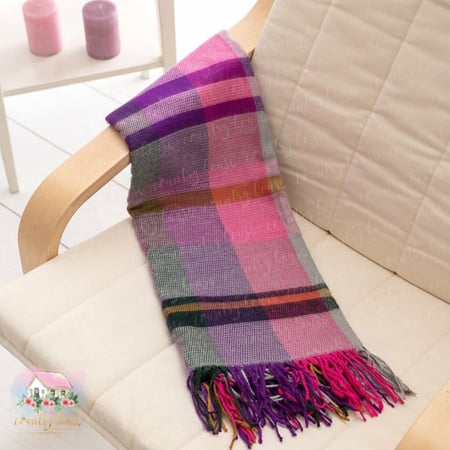 شال مميز بألوان زاهية