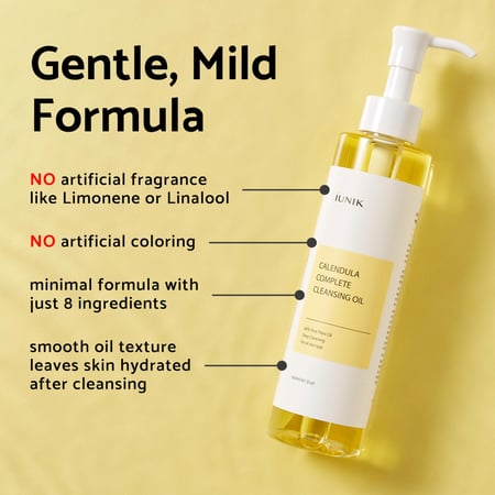 iUNIK - Calendula Complete Cleansing Oil 200ml   غسول زيتي بالسنتيلا من ايونيك