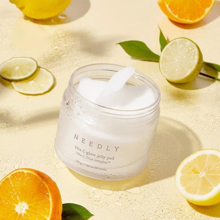 NEEDLY - Vita C Glow Jelly Pad نيدلي مسحات توتر لتفتيح