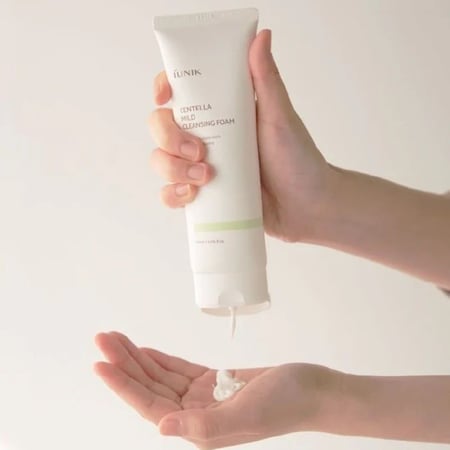 iUNIK - Centella Mild Cleansing Foam غسول الرغوي بالسنتيلا من ايونك
