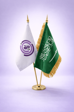 علم مكتبي مزدوج