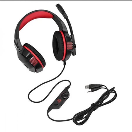 سماعة سلكية محيطية سبايدر لون أحمر