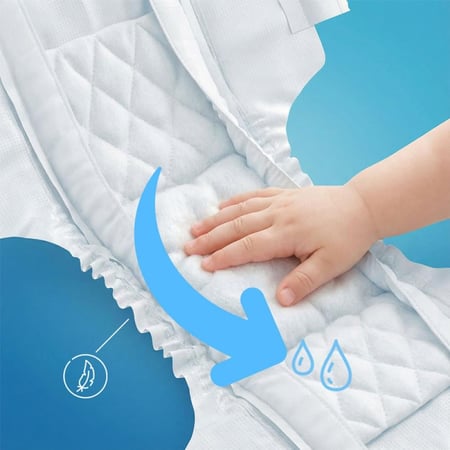 حفاظات روني بيبي مقاس 2 - 10 حفاظة