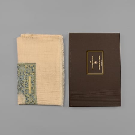 شال Ermenegildo Zegna صوف الفيكونيا فاخر