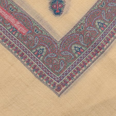 شال Ermenegildo Zegna صوف الفيكونيا فاخر