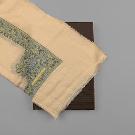 شال Ermenegildo Zegna صوف الفيكونيا فاخر