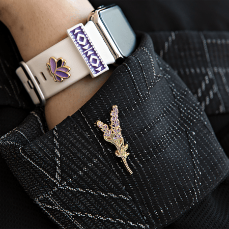 بروش غصن الخزامى