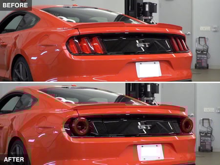 طقم اسطبات خلفي للموستنق دائري احمر 15-21