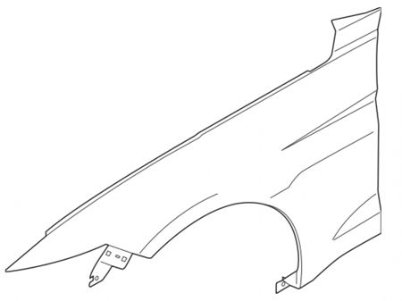 رفرف امامي يسار 15-17