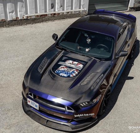 كبوت كاربون فتحة قزاز 15