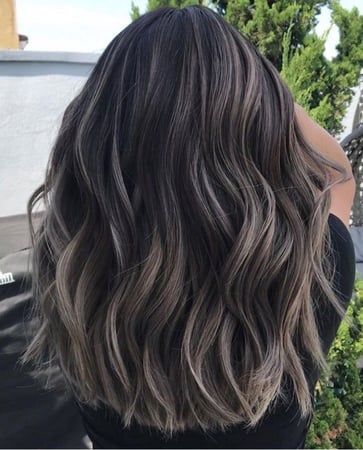 صبغة الأرقان اللون اشقر رمادي غامق