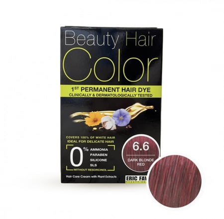 ايريك فافر صبغة بيوتي للشعر 6.6 أحمر غامق
