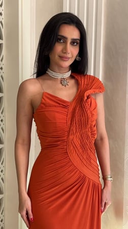 فستان العيد الأنيق أورانج