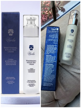 عرض : كريم تفتيح المناطق الخشنة + كريم تفتيح المناطق الحساسة