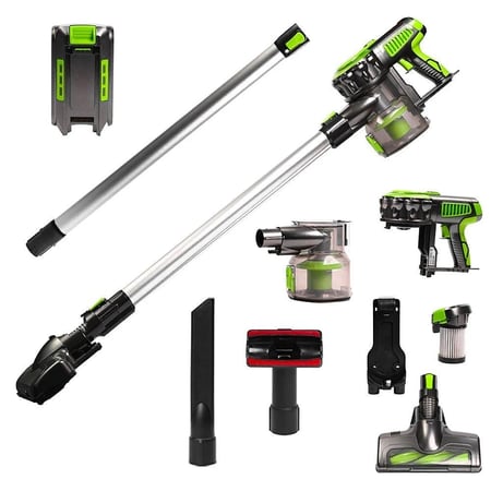 مكنسة كهربائية لاسلكية بقوة 200 واط من جي في سي برو