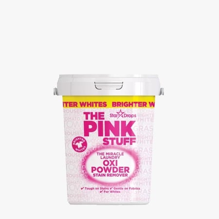 مسحوق إزالة البقع للأقمشة البيضاء ذا بينك ستاف
