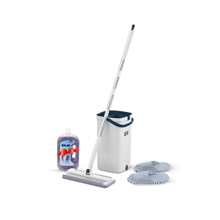 ممسحة ذكية 2 في 1 بتقنية الفصل المائي من ELK مع هدية مطهر برائحة الخزامى