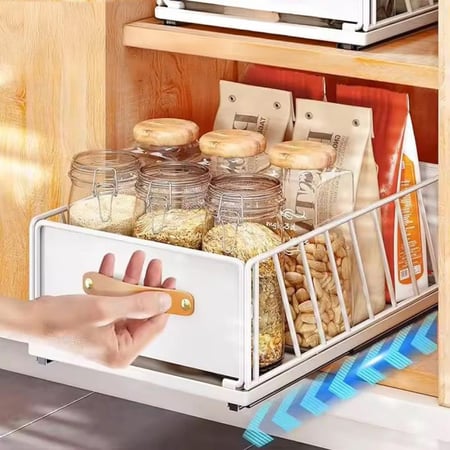 سلة تخزين متحركة للمطبخ و الخزائن من ATOUR