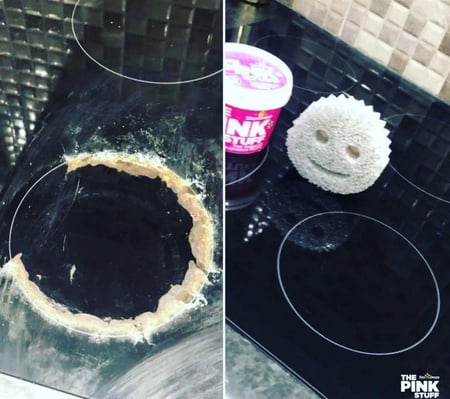 معجون التنظيف السحري ذا بينك ستاف الوردي 850 جرام