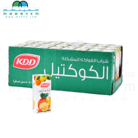 عصير كوكتيل كي دي دي