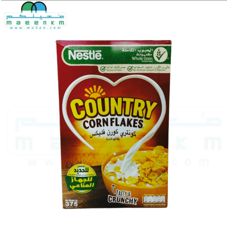 كونتري كورن فليكس رقائق الذرة 375 جرام