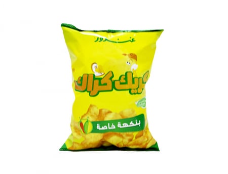 بطاطس كريك كراك بنكهة خاصة حار 120 جم