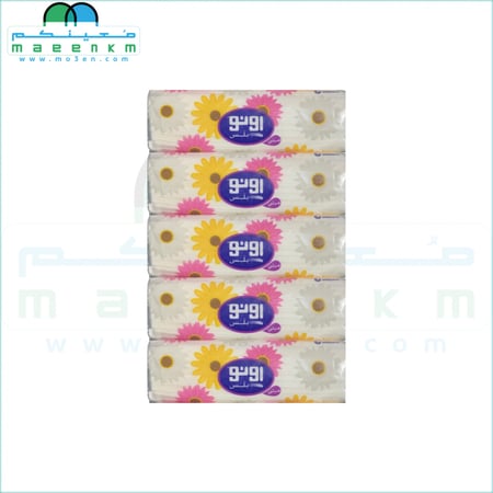 مناديل اونو 5 عبوات 180 منديل