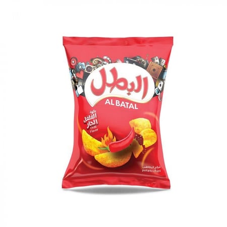 بطاطس البطل حار 23 جم