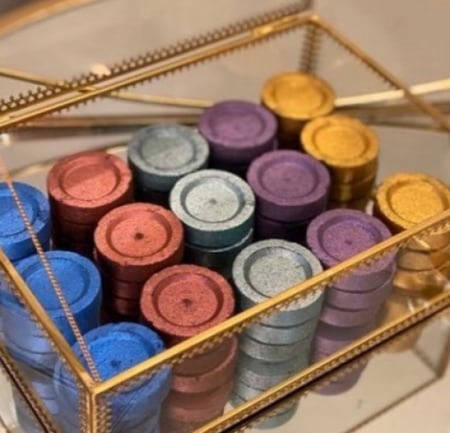 فحم ملون  40  قرص