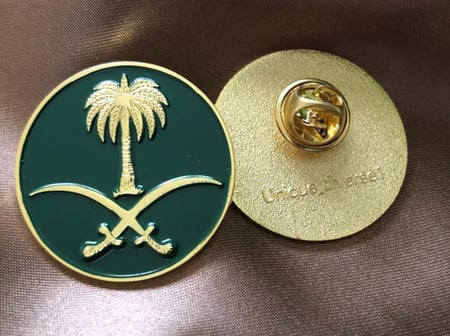 بروش السيفين والنخلة