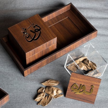 طقم مبخرة ثنائية