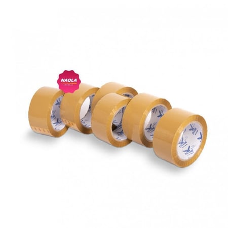 6 حبات شريط لاصق فالكون الأصلي (بني )