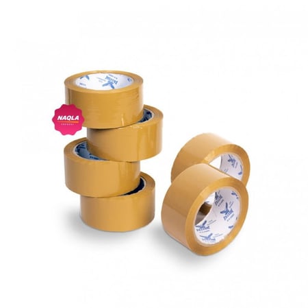 6 حبات شريط لاصق فالكون الأصلي (بني )