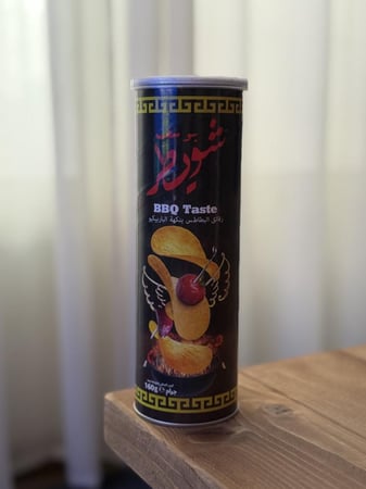 بطاطس شويطر بنكهة الباربكيو 160g
