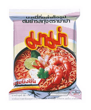 نودلز ماما التايلاندية الروبيان توم يام 55g