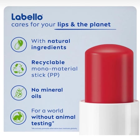 لابيلو مرطب للعناية بالشفاه بالخوخ
