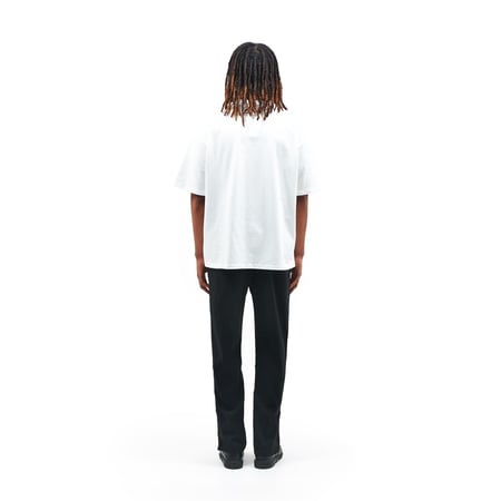 White Neck Logo T-shirt