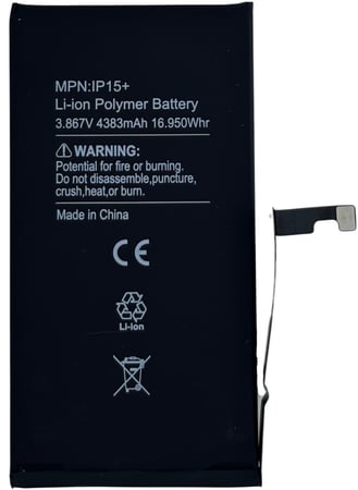 بطارية ايفون 15 بلس عالية الجودة - iPHONE 15 PLUS