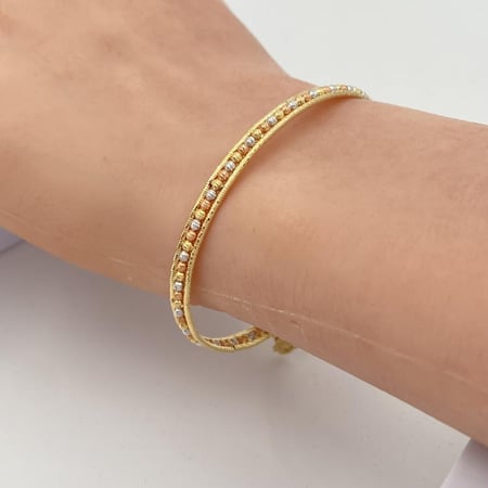 اسواره دوريكا ذهب عيار 18 الوزن 8.05 جرام