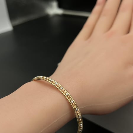 اسواره دوريكا ذهب عيار 18 الوزن 8.05 جرام