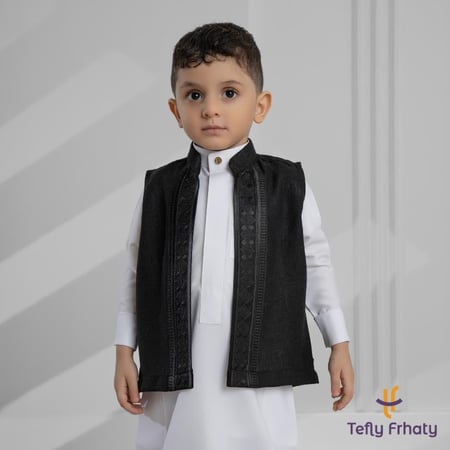 سديري الاناقه التراثيه - أسود