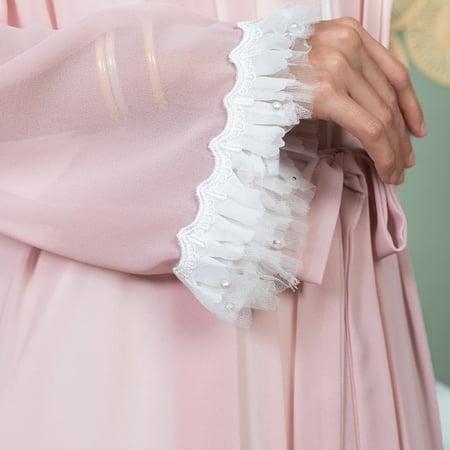 روب استقبال ريش شيفون